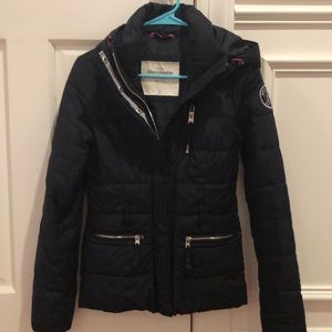 Abercrombie & Fitch Navy Blue jacket size XS